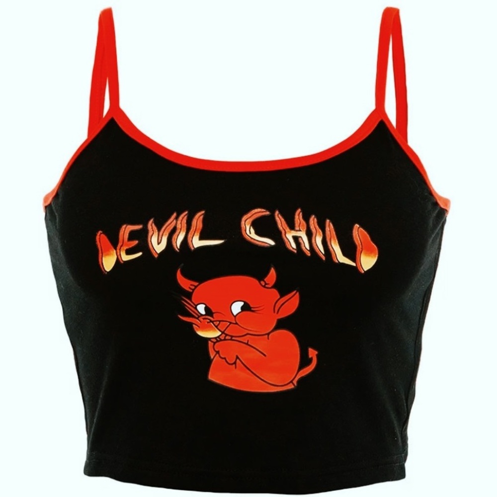 Devil Child Crop Top💋‼️